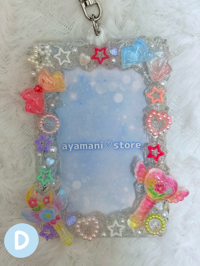 🤍チェキケースキーホルダー🤍600円Boostで波崎過去チェキ付き