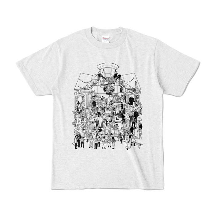 レリ研Tシャツ(グレー2種)