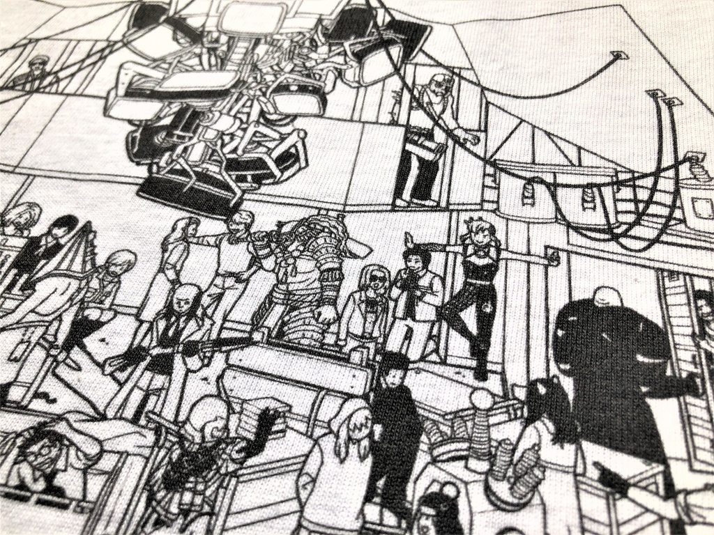 レリ研Tシャツ(グレー2種)