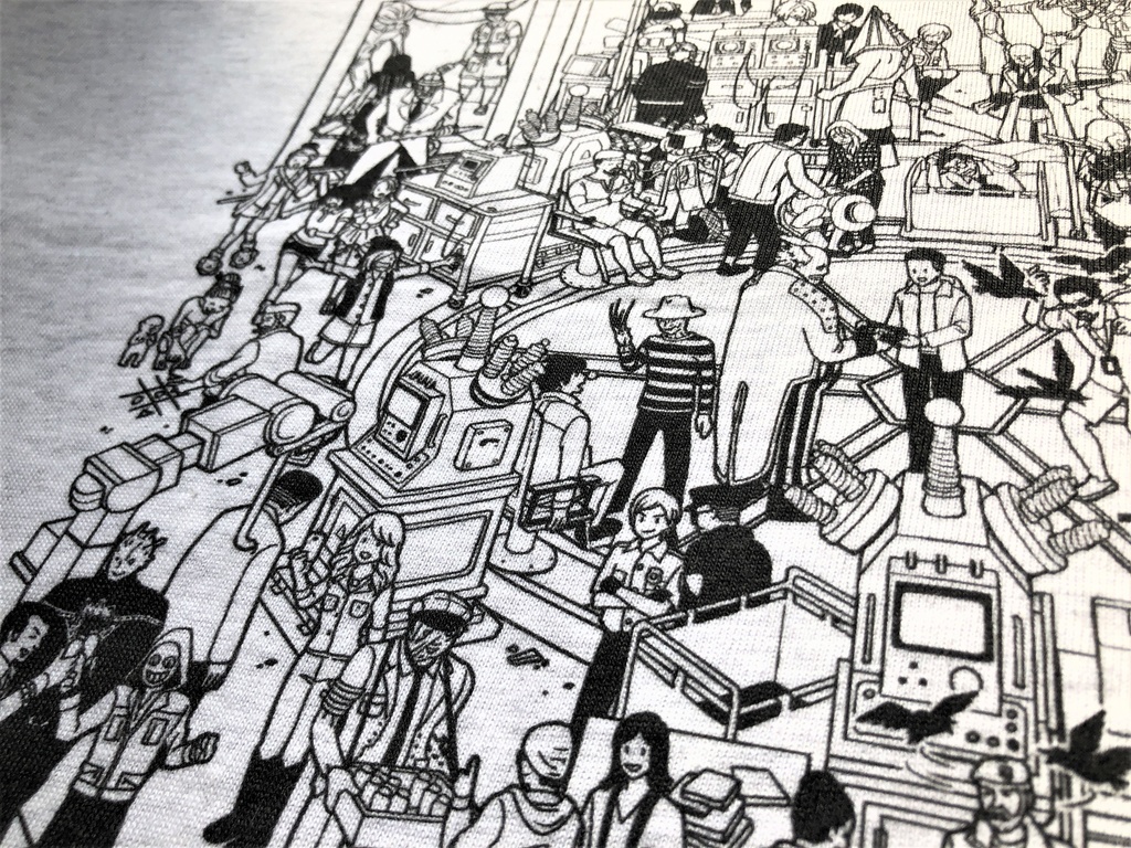 レリ研Tシャツ(グレー2種)