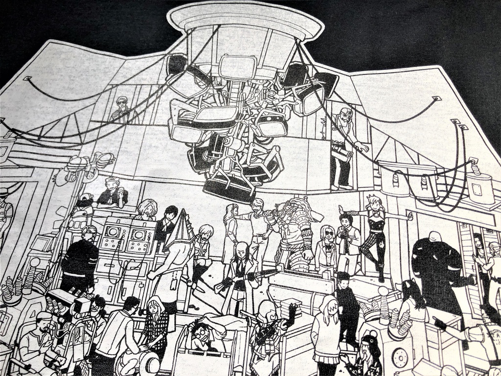 レリ研Tシャツ(ブラック)短納期