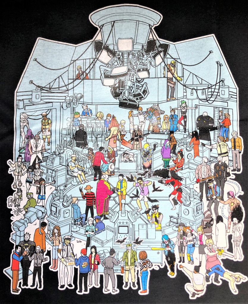 レリ研Tシャツ(ブラック)短納期