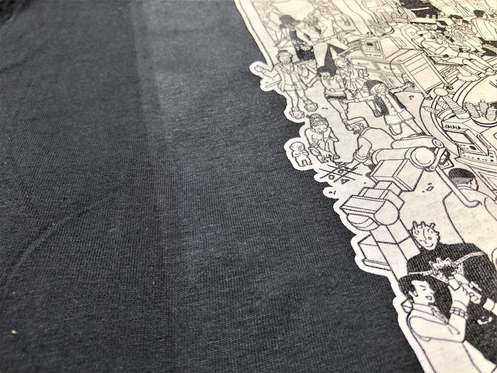 レリ研Tシャツ(ブラック)短納期