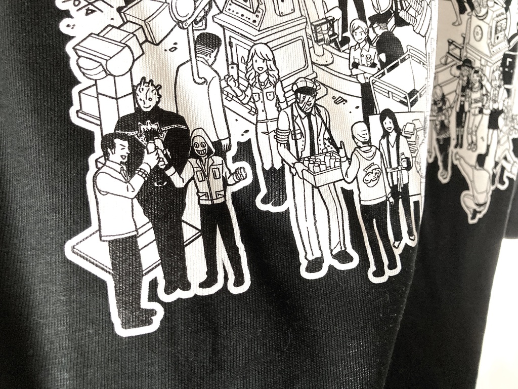 レリ研ロングスリーブTシャツ