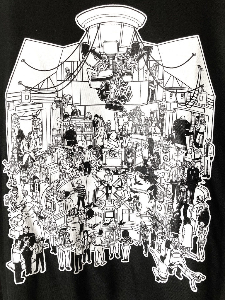 レリ研ロングスリーブTシャツ