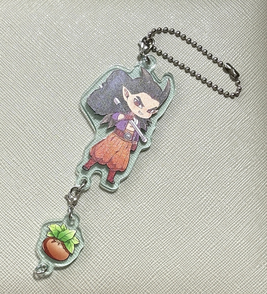 DQB連結アクリルキーホルダー