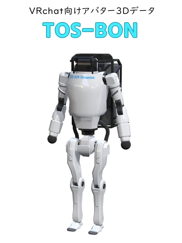 アバター向け3Dデータ「TOSBON」