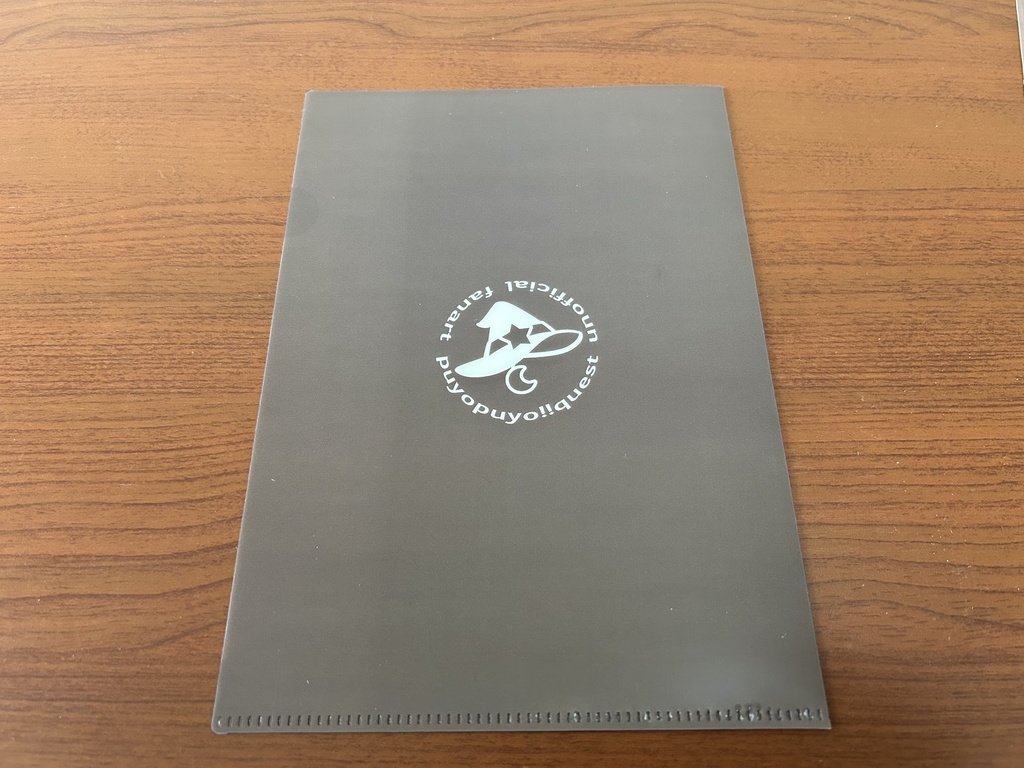 ストーリーイラストクリアファイル