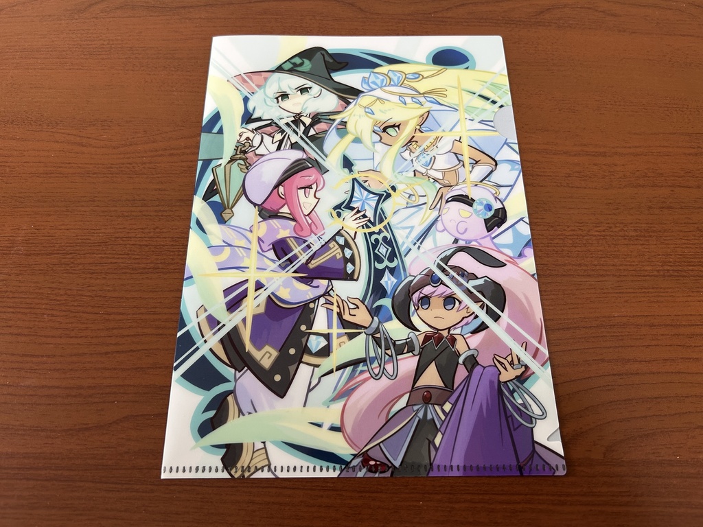 ストーリーイラストクリアファイル