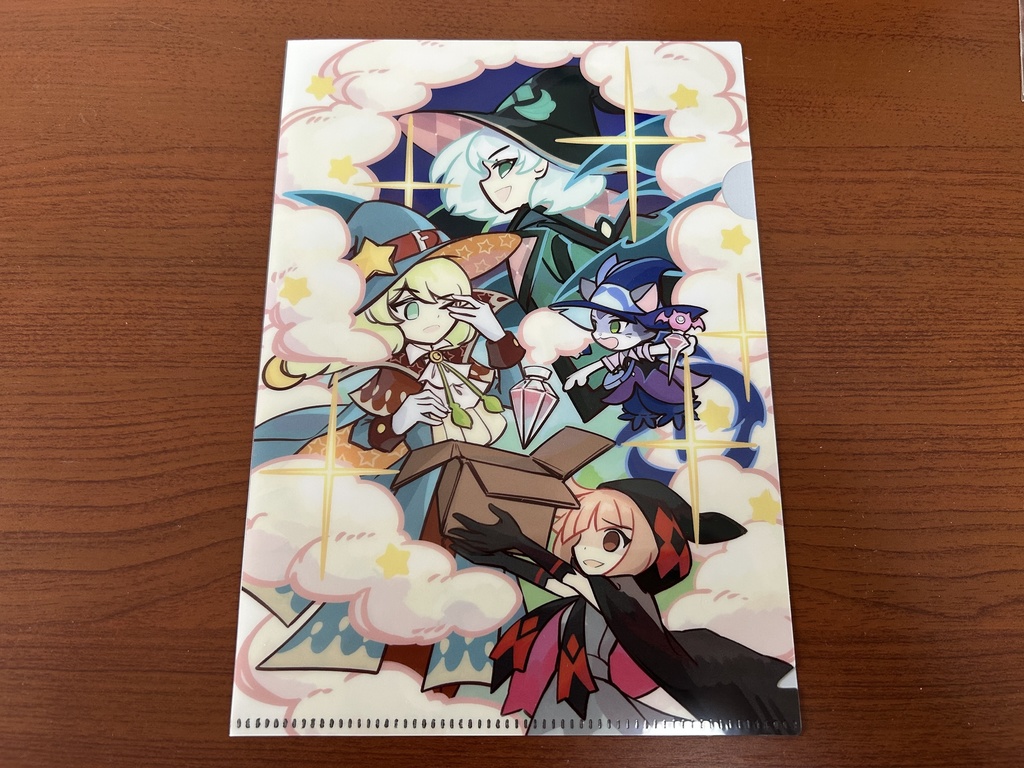 ストーリーイラストクリアファイル