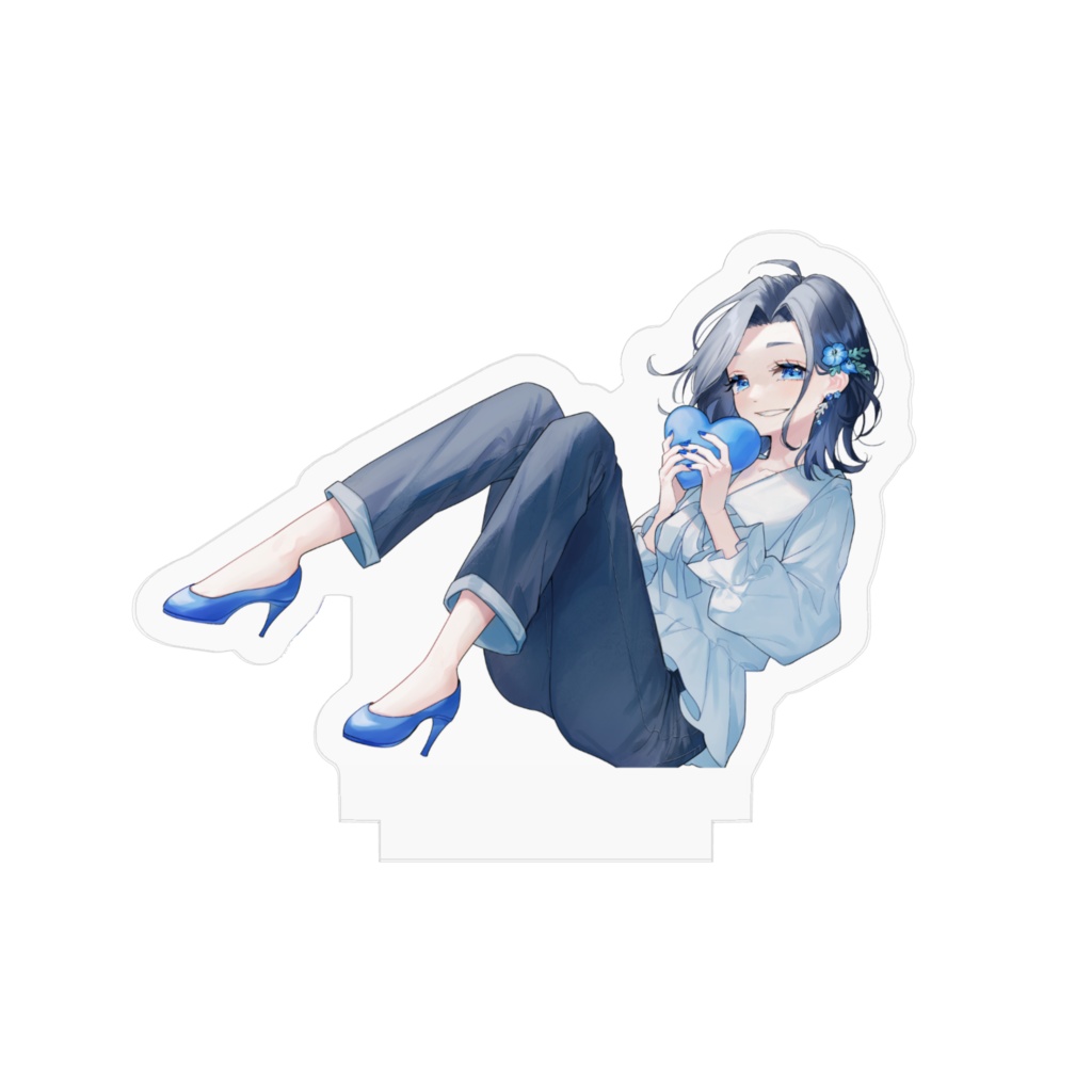 藍杜べんちアクリルフィギュア