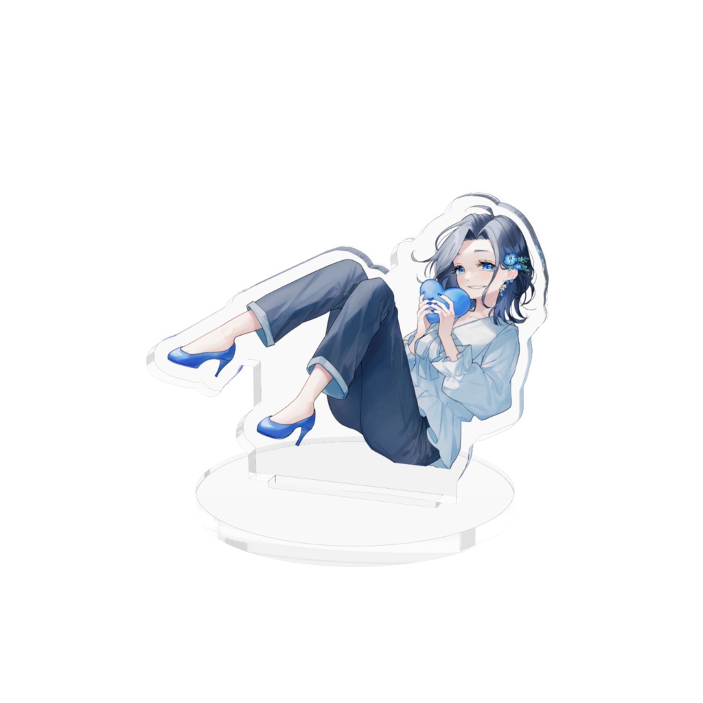 藍杜べんちアクリルフィギュア