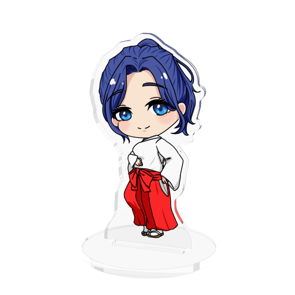 藍杜べんち アクリルフィギュア