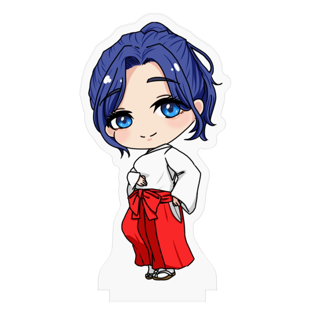 藍杜べんち アクリルフィギュア