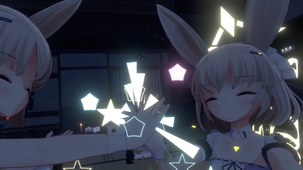 【VRC想定】ContactParticle【アバターギミック】