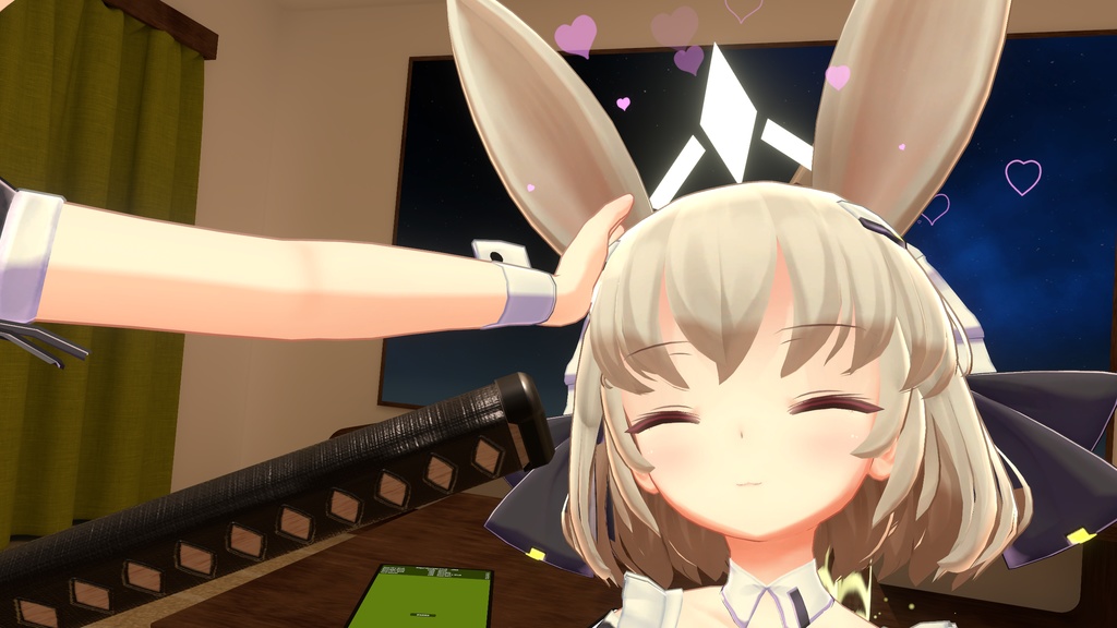 【VRC想定】ContactParticle【アバターギミック】