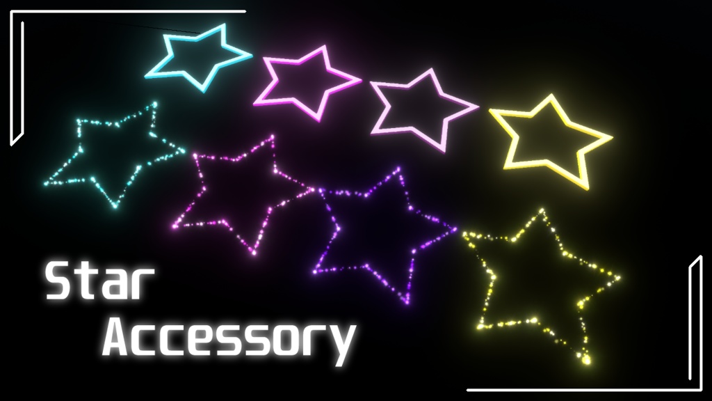 【VRChat想定】StarAccessory