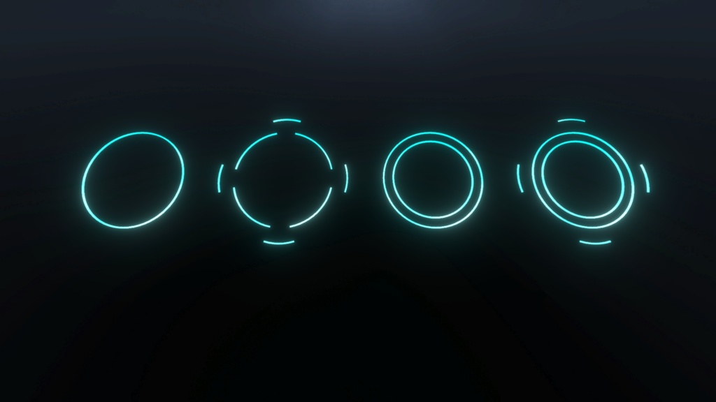 【VRChat想定】SimpleHaloSet