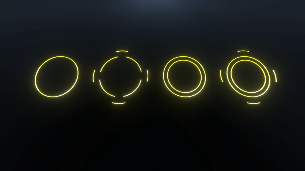 【VRChat想定】SimpleHaloSet