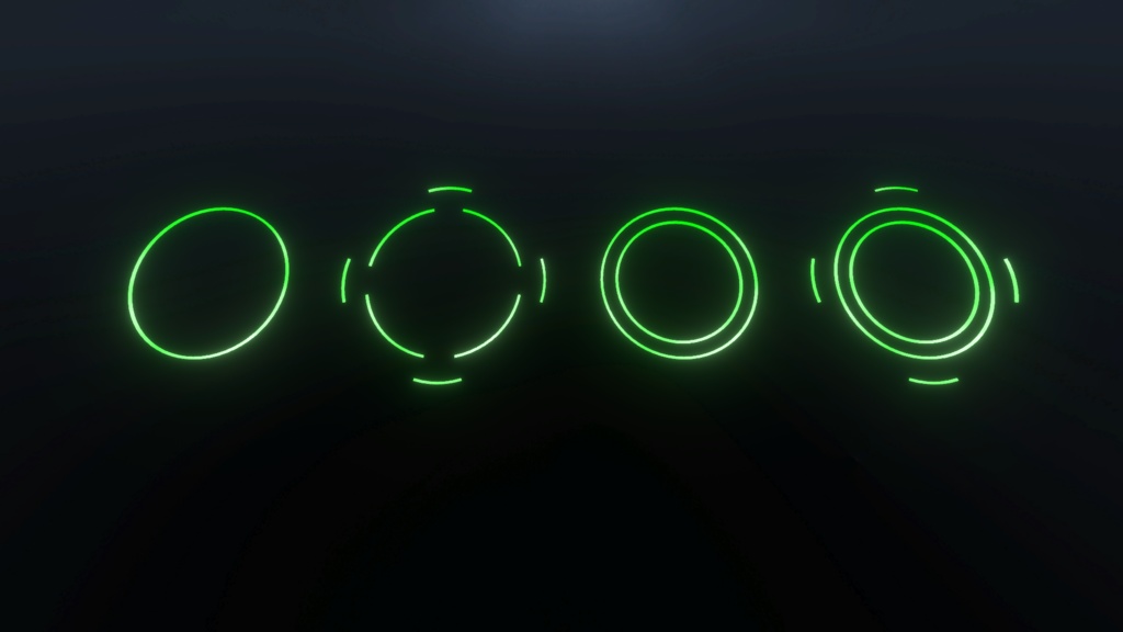 【VRChat想定】SimpleHaloSet