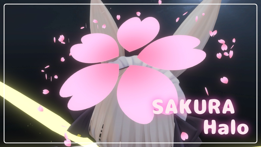 【VRChat想定】SAKURA Halo