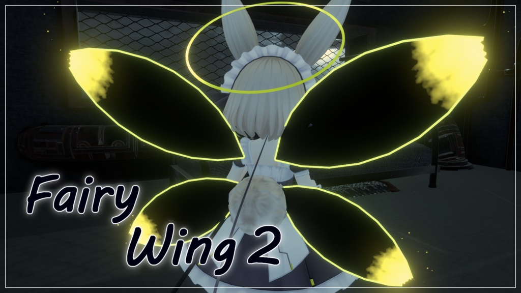 【VRChat想定】Fairy Wing 2