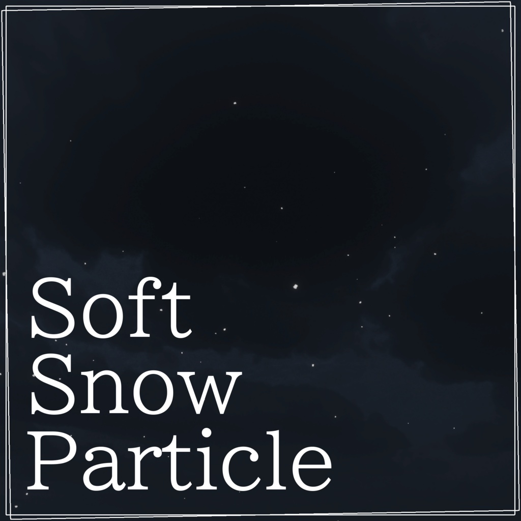 Soft Snow Particle