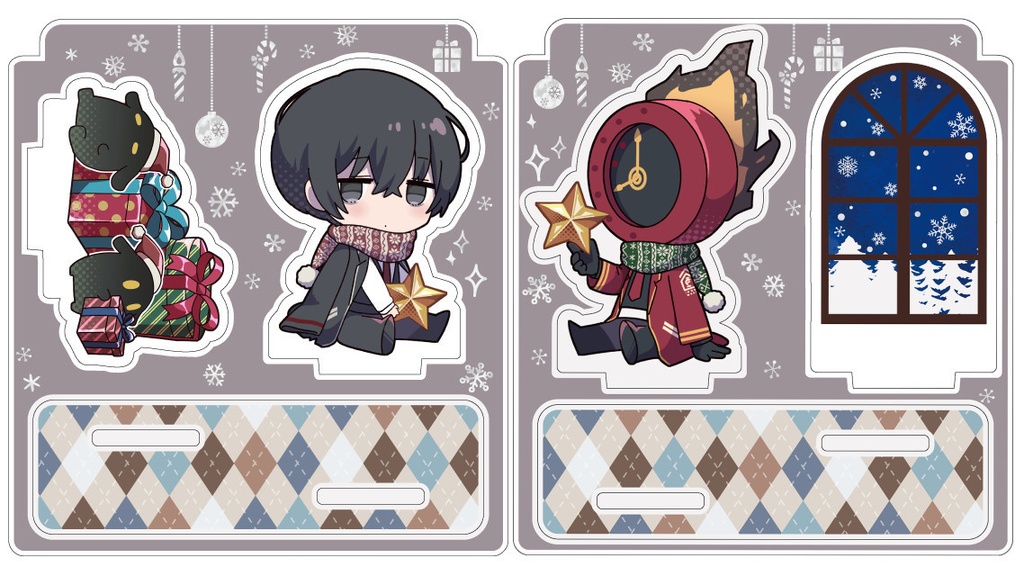 クリスマスアクリルスタンド