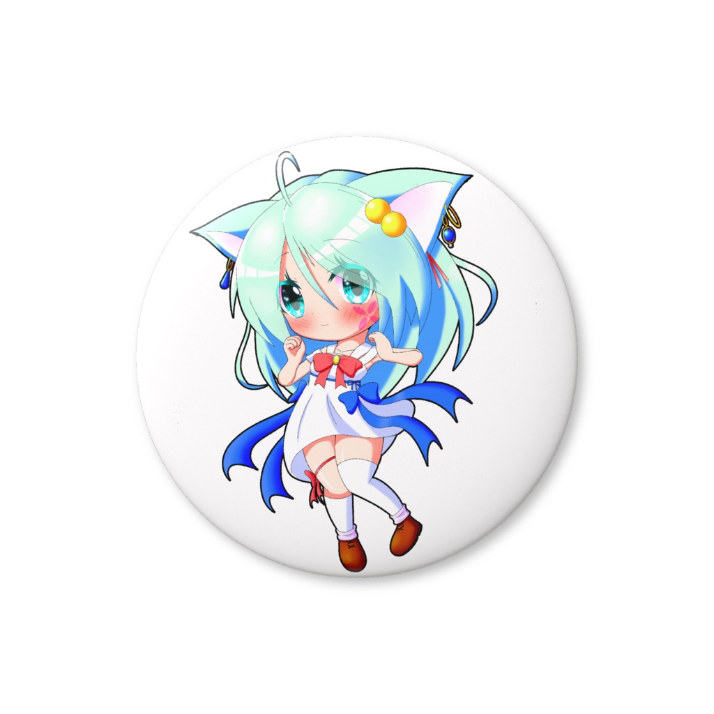 缶バッジ「ちびフィスちゃん」（44mm）