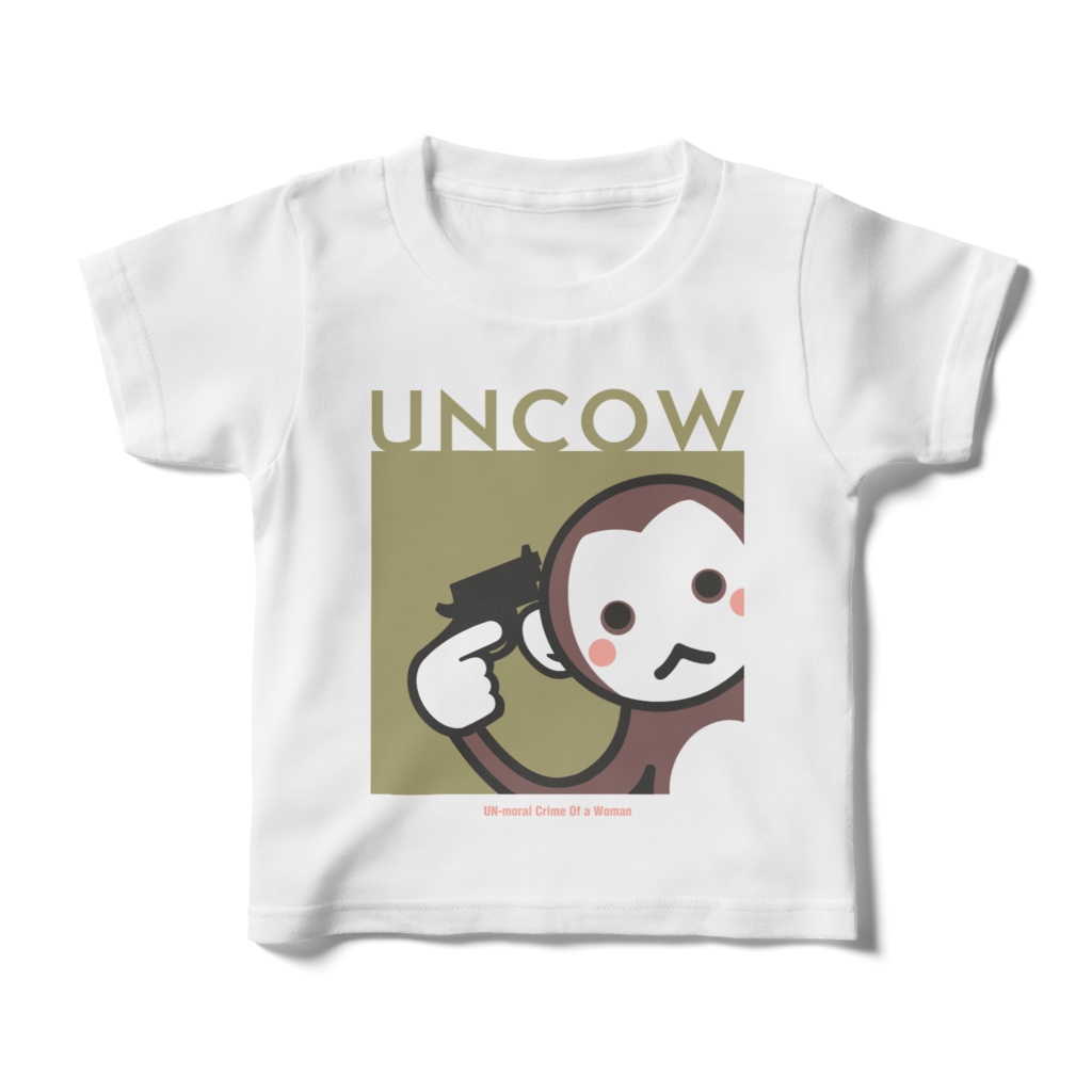 暗稿猿キッズTシャツ