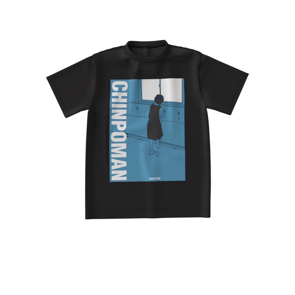 チンポマン ビッグシルエットTシャツ01
