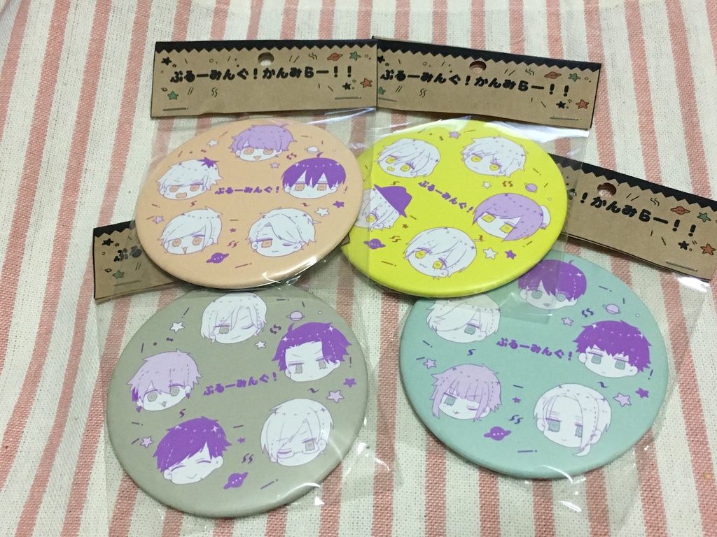 MANKAI劇団員缶ミラー