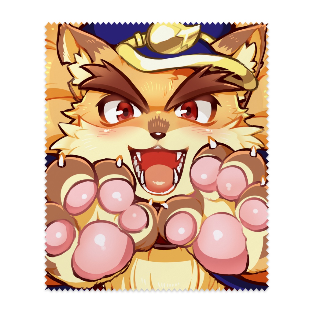 肉球めがねふき