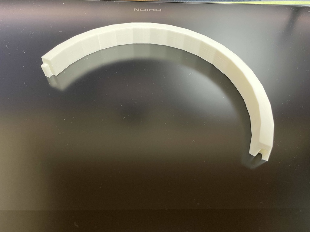 【無料STLデータ】IIDX専用コントローラ(PS2)皿距離調整用スペーサー