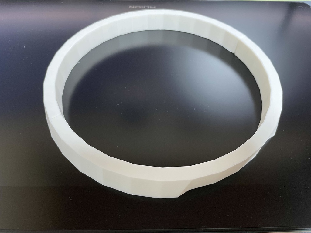 【無料STLデータ】IIDX専用コントローラ(PS2)皿距離調整用スペーサー