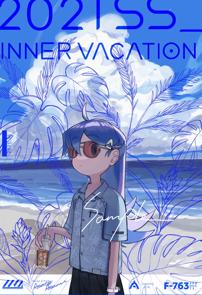 アロハシャツ+ポストカードセット(2021S/S)