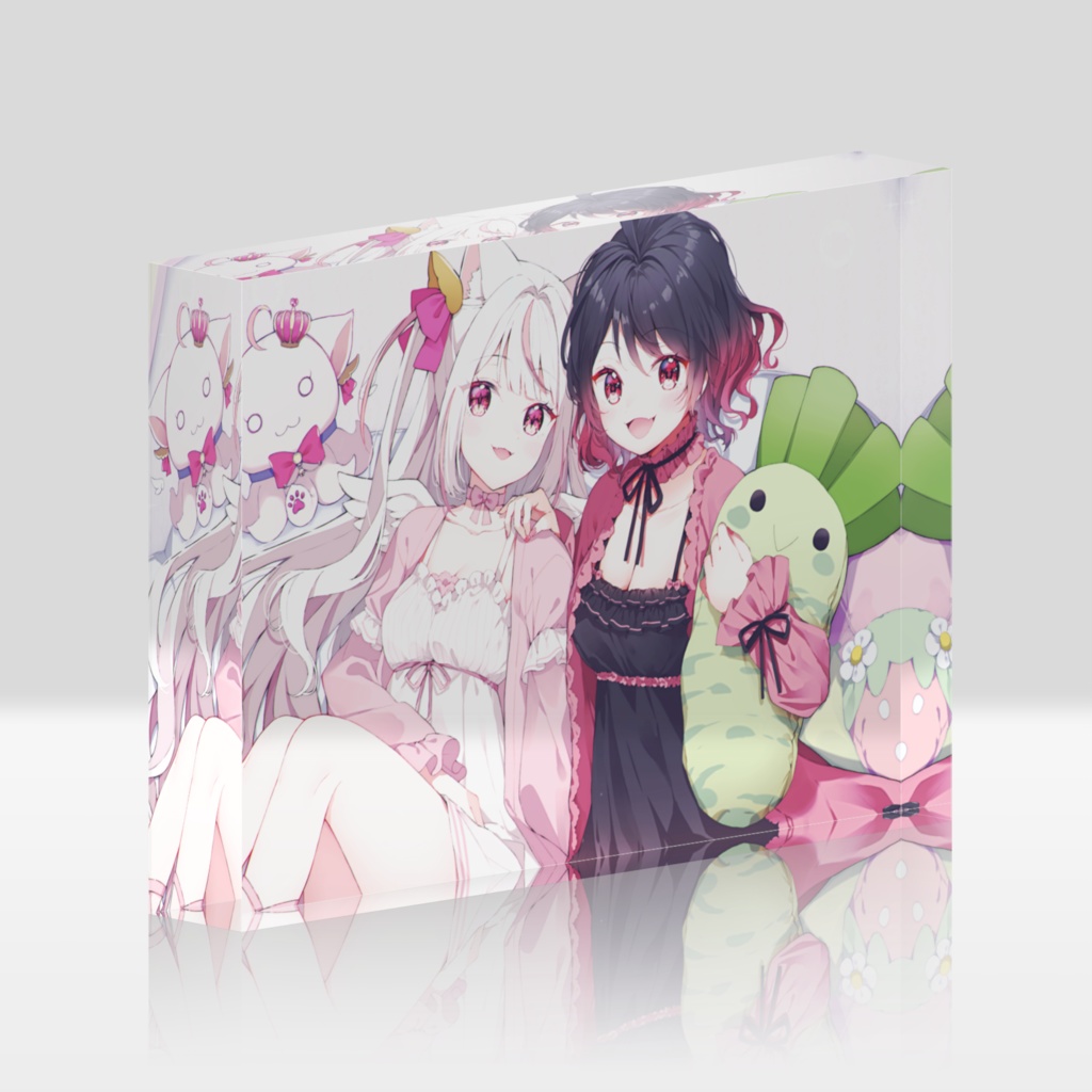 ぽんるるーむ アクリルブロック