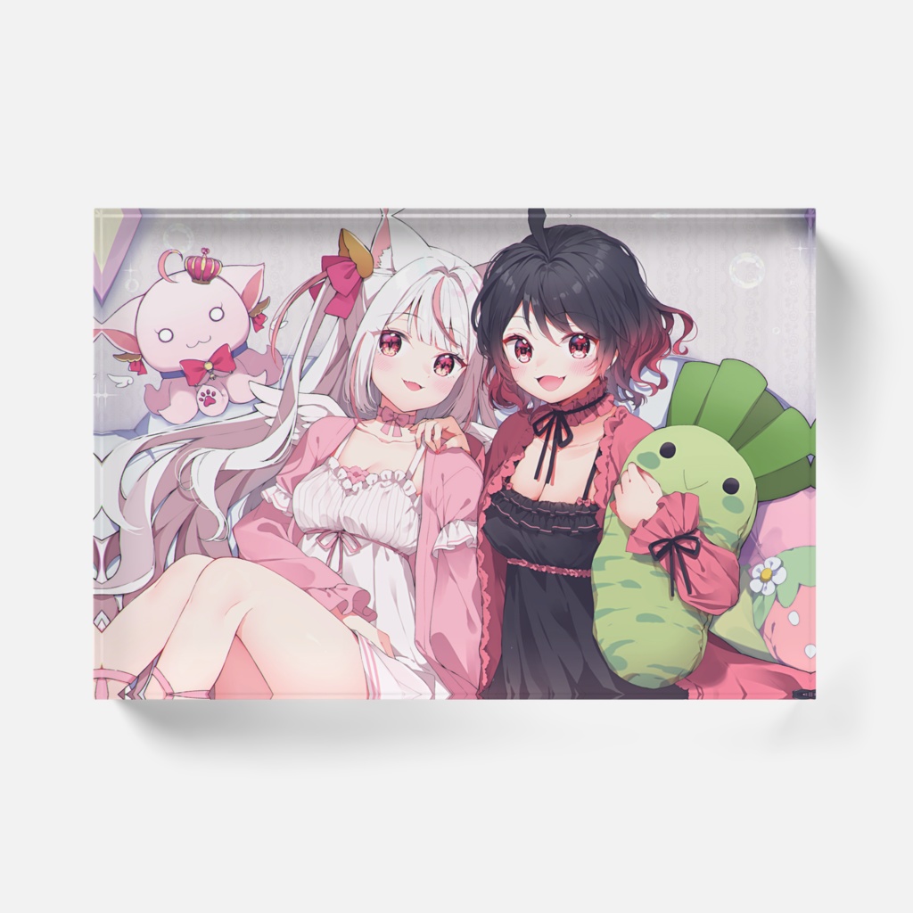 ぽんるるーむ アクリルブロック