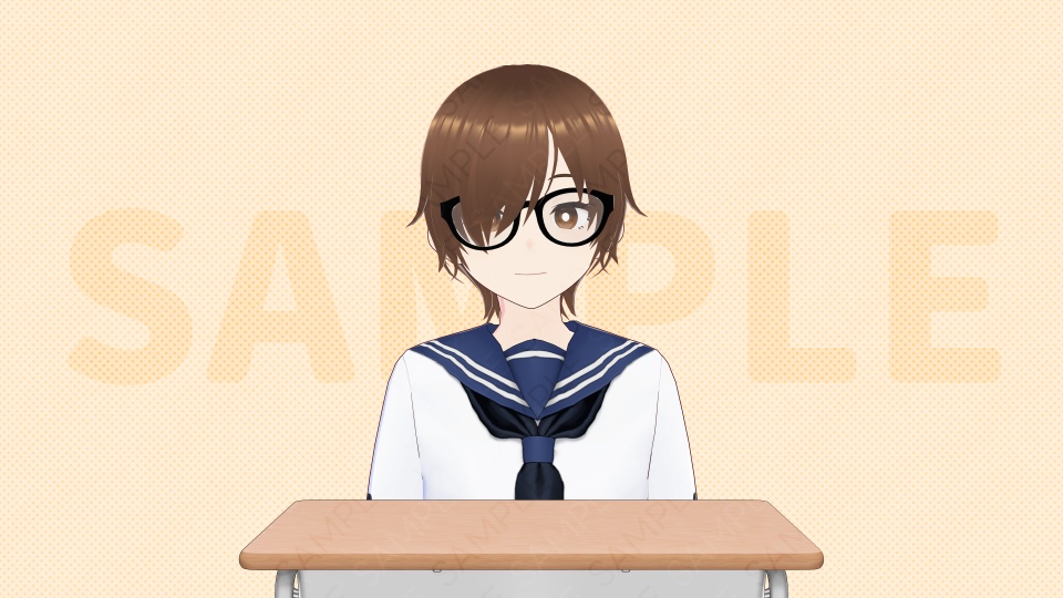 【VTuber素材】学校机セット(8K高画質で56枚収録)