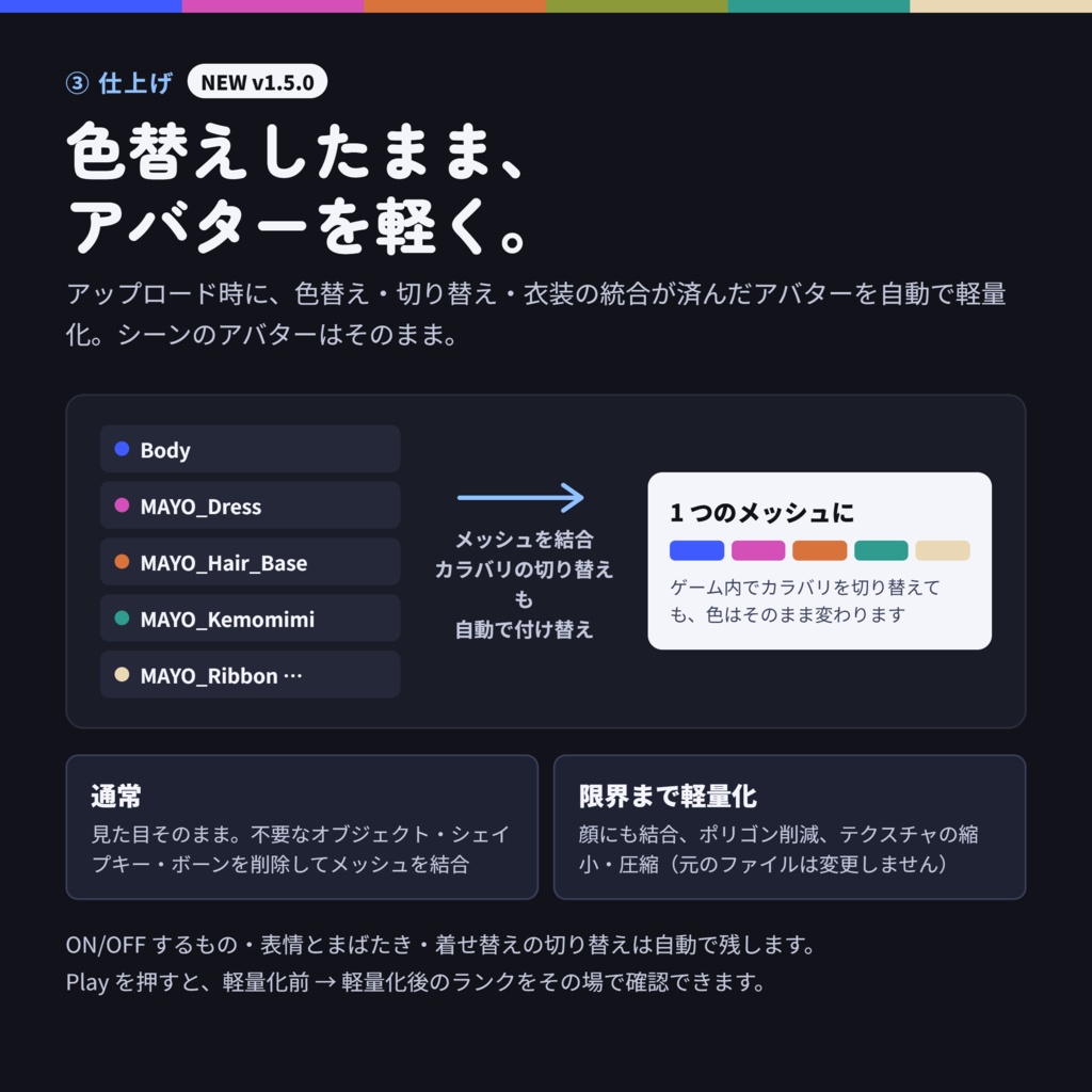 【ハロウィンセール‼】クリックでカラバリ制作!非破壊色替えツール「IroKae Studio」