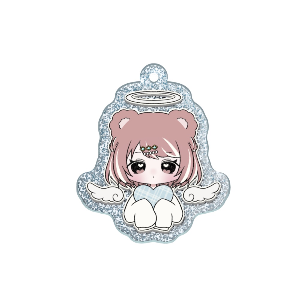 まるも 天使ちゃん らめらめアクリルキーホルダー