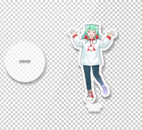 アクリルスタンド（こころ手を広げる）