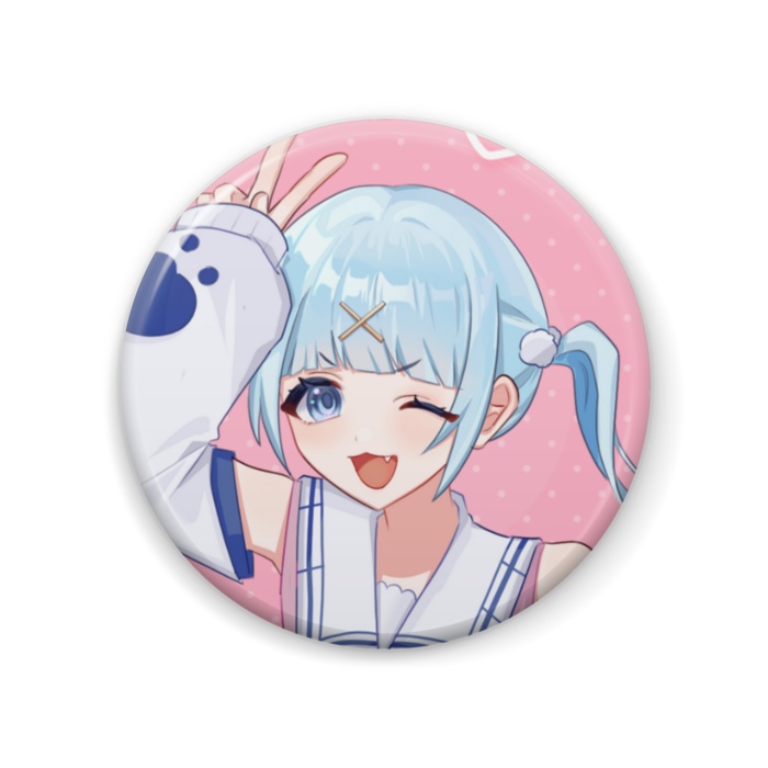 復帰記念缶バッジ