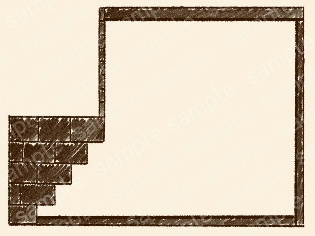 ココフォリア向け手描き風素材セット