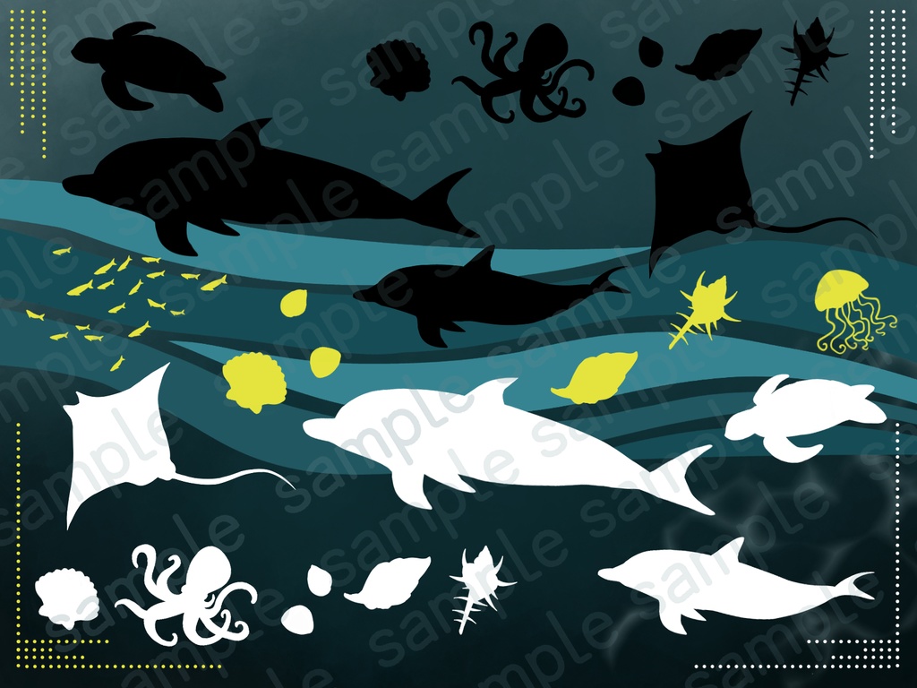 ココフォリア向け水中素材セット