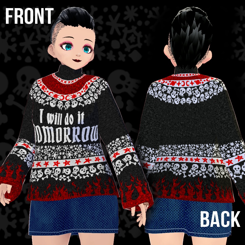 Ugly Black Sweater