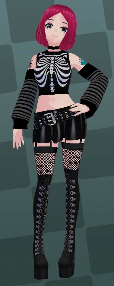 Goth Attire Set