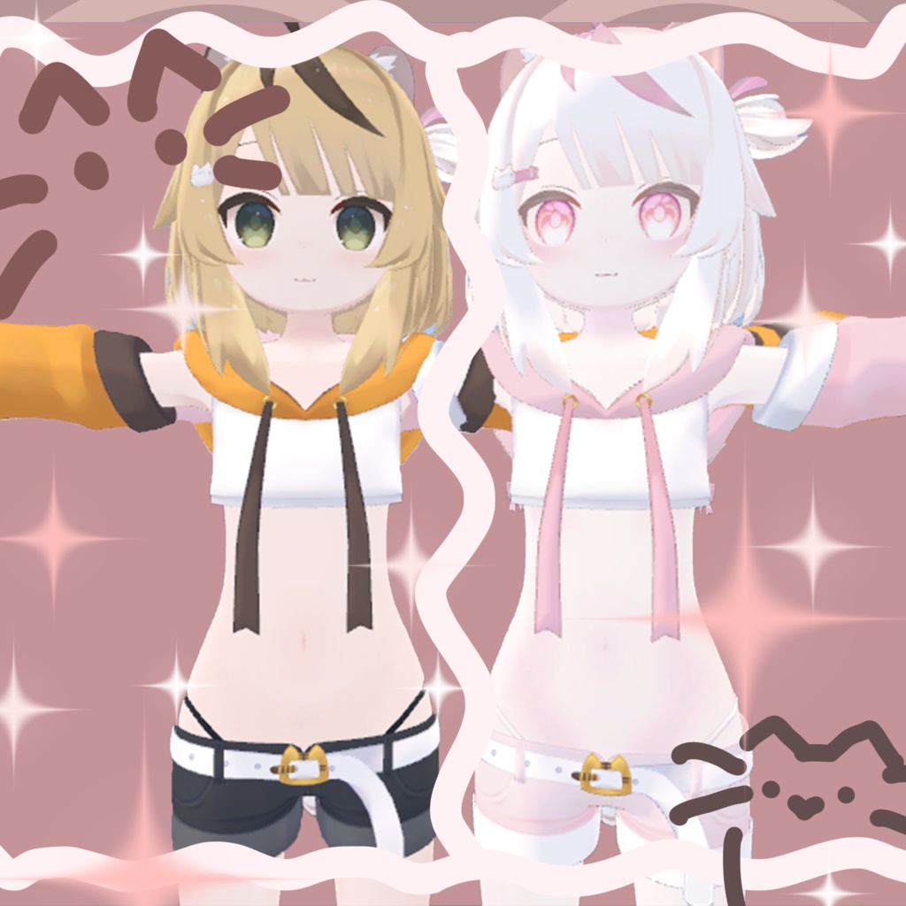 「ちとちゃん用」対応Make Up face and body