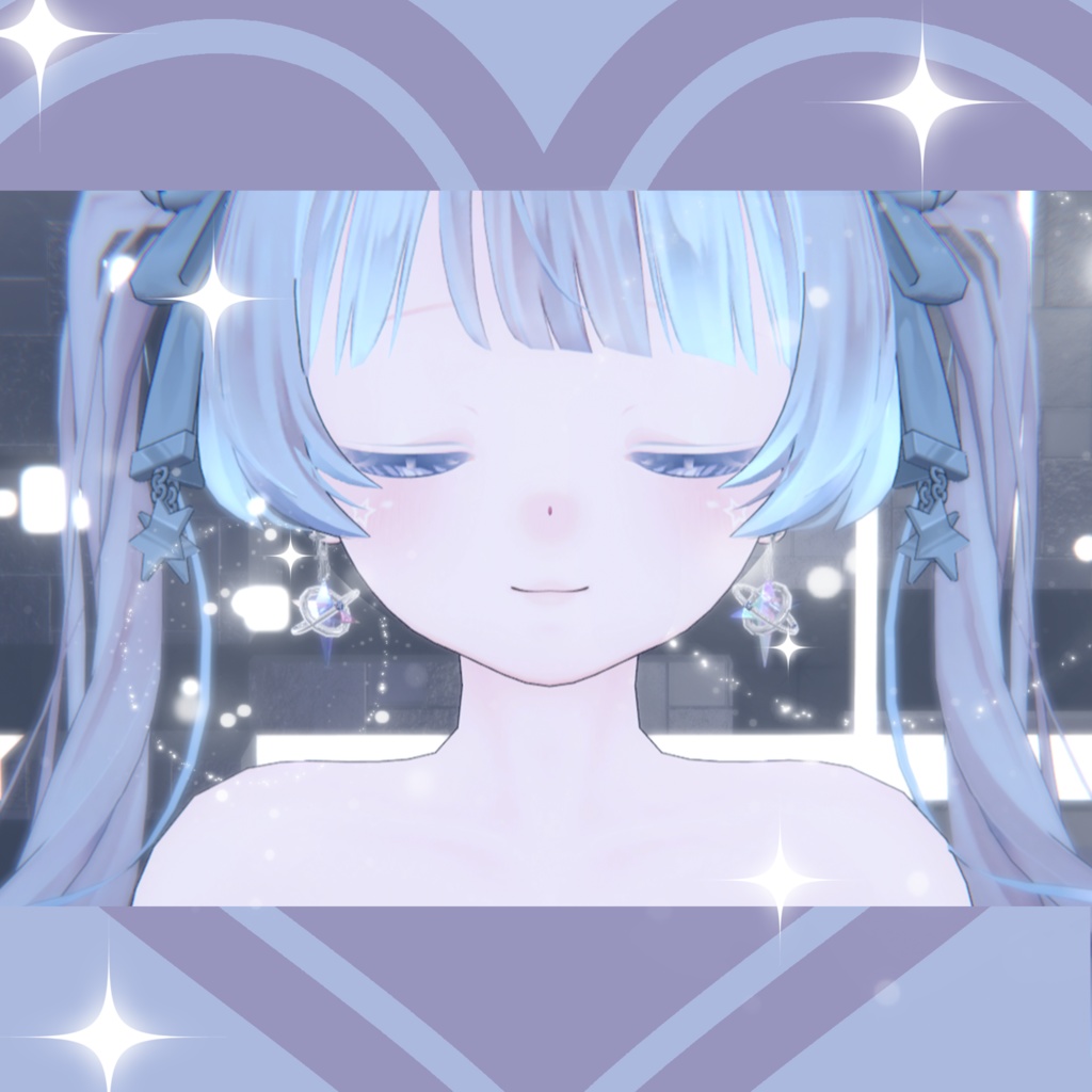 【PB】ライトスターの耳飾りLight Star earrings