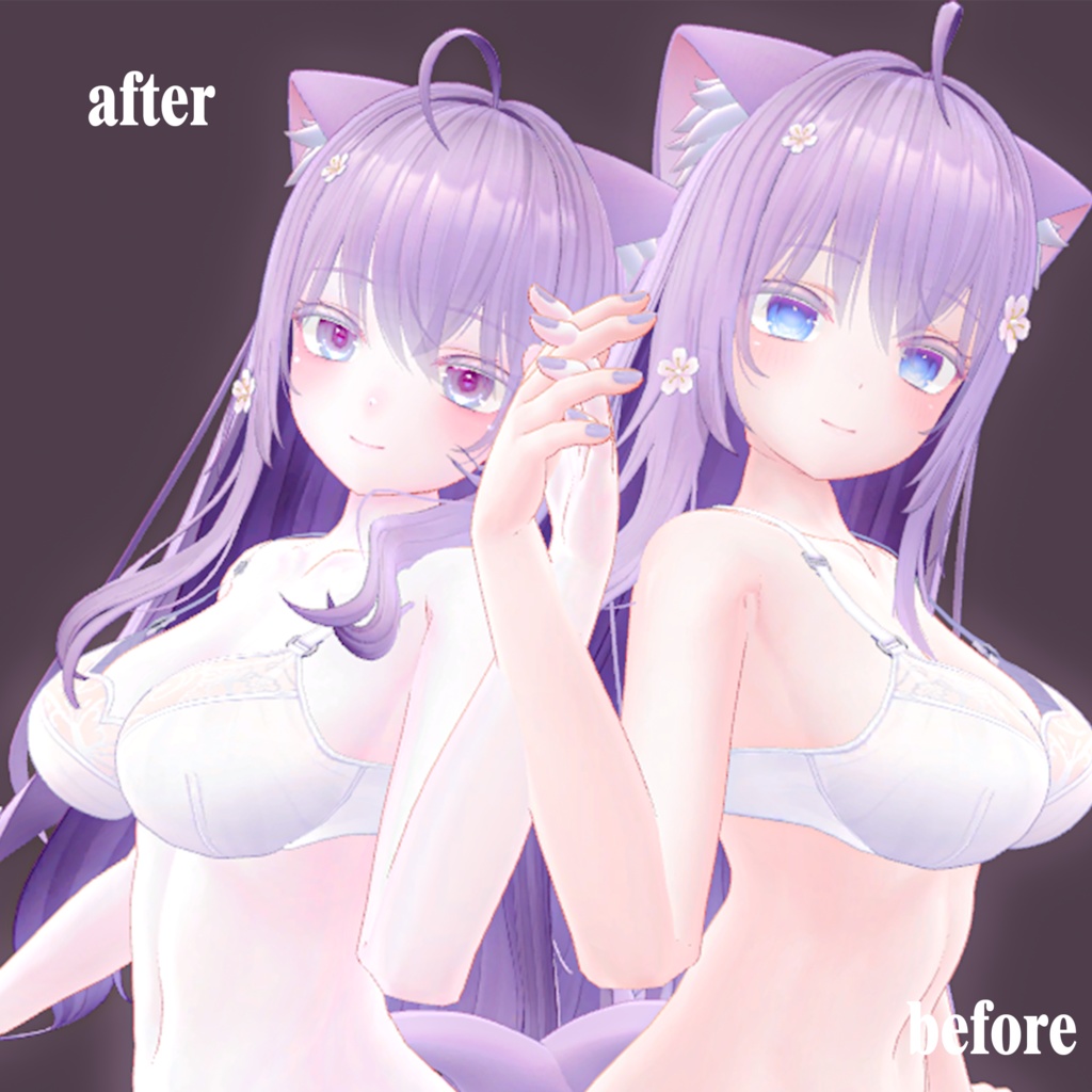 「萌 Moe」対応Make Up face and body and eye